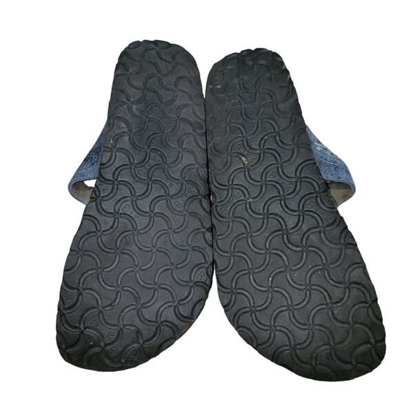 Birkenstock Papillio Gizeh Denim Print Sandal size 39 - Picture 9 of 9